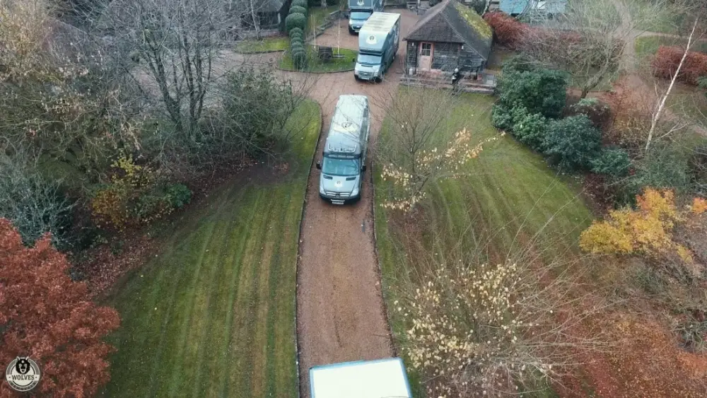 Wolves Storage vans collecting furniture from a Sussex home for fully managed storage &mdash; Wolves Storage Sussex serving Midhurst